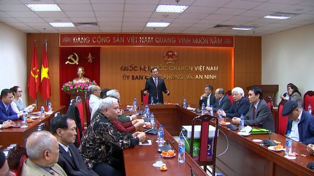 GẶP MẶT NGUYÊN LÃNH ĐẠO ỦY BAN QUỐC PHÒNG VÀ AN NINH NHÂN DỊP TẾT NGUYÊN ĐÁN QUÝ MÃO 2023